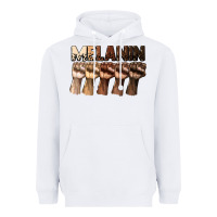 White melanin juneteenth Heavyweight Hoodie - CowGirlArtShop