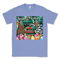Colony Blue easter Classic Tee - CowhideDigitalArt