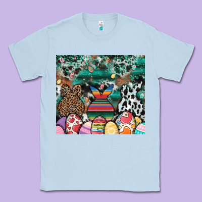 Easter Classic Tee Designed By Cowhidedigitalart
