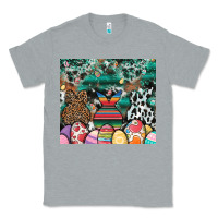 Heather Grey easter Classic Tee - CowhideDigitalArt