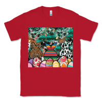 Red easter Classic Tee - CowhideDigitalArt