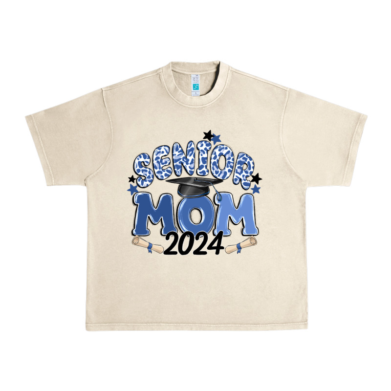Senior Mom 2024 Urban Heavy Tee by MaliasSmallBusiness | Teevron