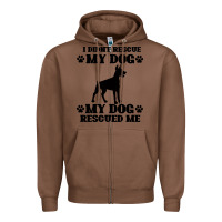 Chestnut rescue dog Zipper Hoodie - Bettercallsaul