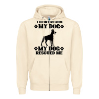 Sandshell rescue dog Zipper Hoodie - Bettercallsaul