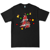 Black Christmas trees lights Premium Tee - JahusDesignShop