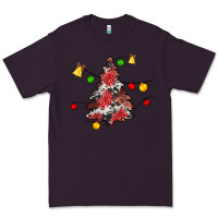 Plum Christmas trees lights Premium Tee - JahusDesignShop