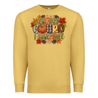 Antique Gold oh my gourd i love fall Premium Sweatshirt - CowGirlArtShop