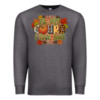 Charcoal Heather oh my gourd i love fall Premium Sweatshirt - CowGirlArtShop