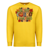 Lemon oh my gourd i love fall Premium Sweatshirt - CowGirlArtShop