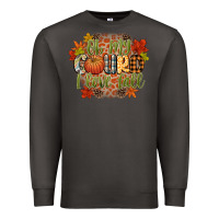Smoke oh my gourd i love fall Premium Sweatshirt - CowGirlArtShop