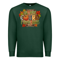Sports Green oh my gourd i love fall Premium Sweatshirt - CowGirlArtShop