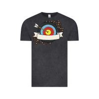 Vintage Black custom name archery Vintage Tee - MaliasSmallBusiness