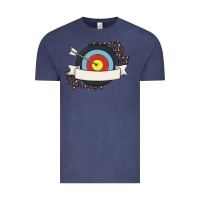 Vintage Denim custom name archery Vintage Tee - MaliasSmallBusiness