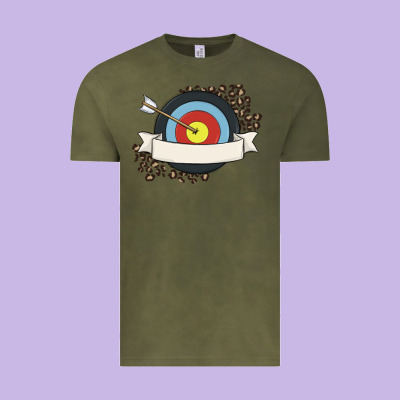 Custom Name Archery Vintage Tee Designed By Maliassmallbusiness