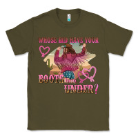 Army Green whose bed have youre boots been under Classic Tee - NancyCooperArtShop