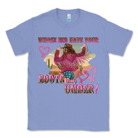 Colony Blue whose bed have youre boots been under Classic Tee - NancyCooperArtShop