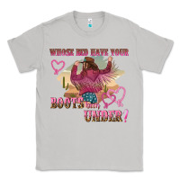 Moon Dust whose bed have youre boots been under Classic Tee - NancyCooperArtShop