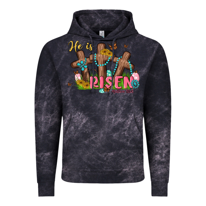 He Is Risen Vintage Hoodie by MaliasSmallBusiness | Teevron