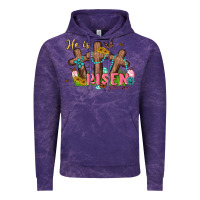 Cloud Purple he is risen Vintage Hoodie - MaliasSmallBusiness