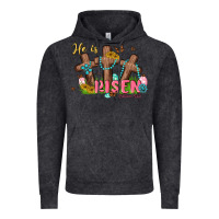 Vintage Black he is risen Vintage Hoodie - MaliasSmallBusiness