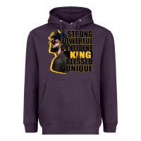 Plum strong powerful confident king blessed unique Heavyweight Hoodie - CowGirlArtShop