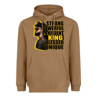 Toasted Coconut strong powerful confident king blessed unique Heavyweight Hoodie - CowGirlArtShop