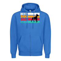 True Royal Best Dog Dad Ever Zipper Hoodie - Bettercallsaul