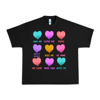 Black valentine's day candy hearts Urban Heavy Tee - MaliasSmallBusiness