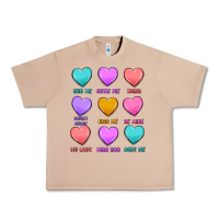 Burro valentine's day candy hearts Urban Heavy Tee - MaliasSmallBusiness