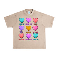 French Oak valentine's day candy hearts Urban Heavy Tee - MaliasSmallBusiness