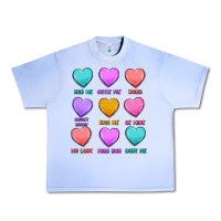 Grape Ice valentine's day candy hearts Urban Heavy Tee - MaliasSmallBusiness