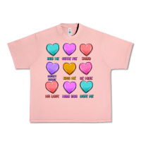 Salmon valentine's day candy hearts Urban Heavy Tee - MaliasSmallBusiness