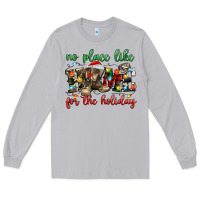 Moon Dust no place like for the holiday Long Sleeve Tee - MaliasSmallBusiness