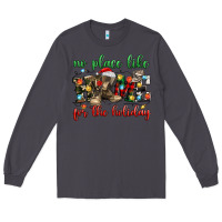 Smoke no place like for the holiday Long Sleeve Tee - MaliasSmallBusiness