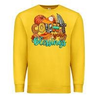 Lemon count your blessings Premium Sweatshirt - CowGirlArtShop