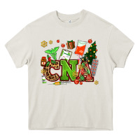 Cream cna christmas Heavy Core Tee - AdoDesignShop