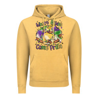 Vintage Mustard where babies come from Vintage Hoodie - MaliasSmallBusiness