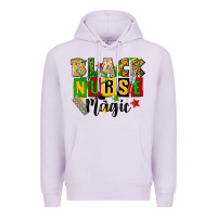 Lilac black nurse magic juneteenth Premium Hoodie - CowGirlArtShop
