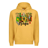 Mustard black nurse magic juneteenth Premium Hoodie - CowGirlArtShop