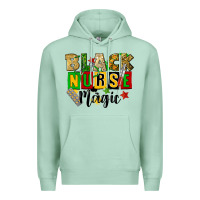 Seafoam black nurse magic juneteenth Premium Hoodie - CowGirlArtShop