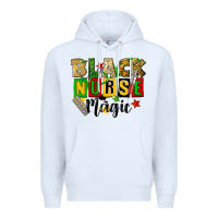 White black nurse magic juneteenth Premium Hoodie - CowGirlArtShop