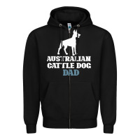 Black Australian Cattle Dog Zipper Hoodie - Bettercallsaul