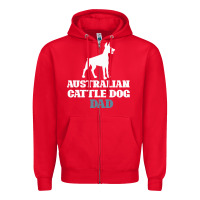 Red Australian Cattle Dog Zipper Hoodie - Bettercallsaul