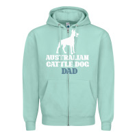 Seafoam Australian Cattle Dog Zipper Hoodie - Bettercallsaul