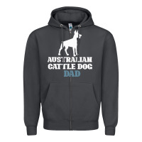 Smoke Australian Cattle Dog Zipper Hoodie - Bettercallsaul