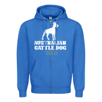 Australian Cattle Dog Zipper Hoodie | Teevron