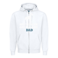 White Australian Cattle Dog Zipper Hoodie - Bettercallsaul