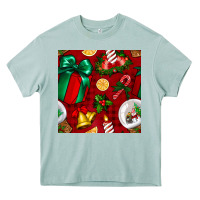 Arona christmas snow globe seamless pattern Heavy Core Tee - BundleAndBundleShop