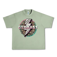 Oil Green gymnast Urban Heavy Tee - MaliasSmallBusiness