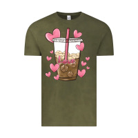 Vintage Olive valentine coffee lover Vintage Tee - MaliasSmallBusiness